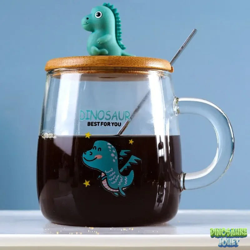 Mug Dinosaure avec cuillère