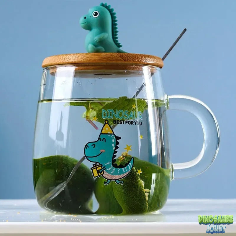 Mug Dinosaure avec cuillère