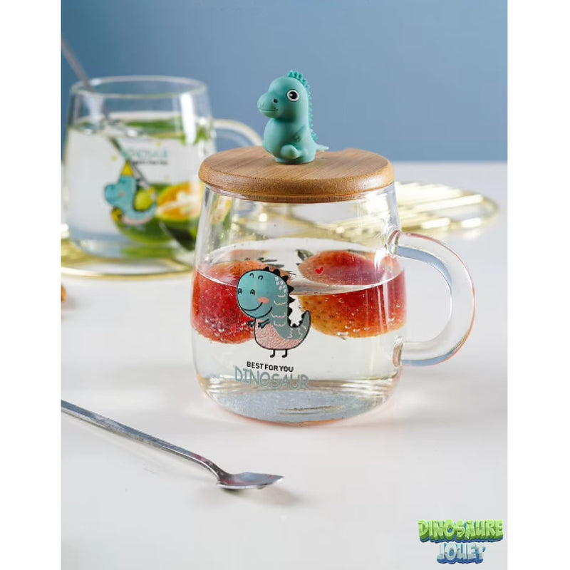 Mug Dinosaure avec cuillère