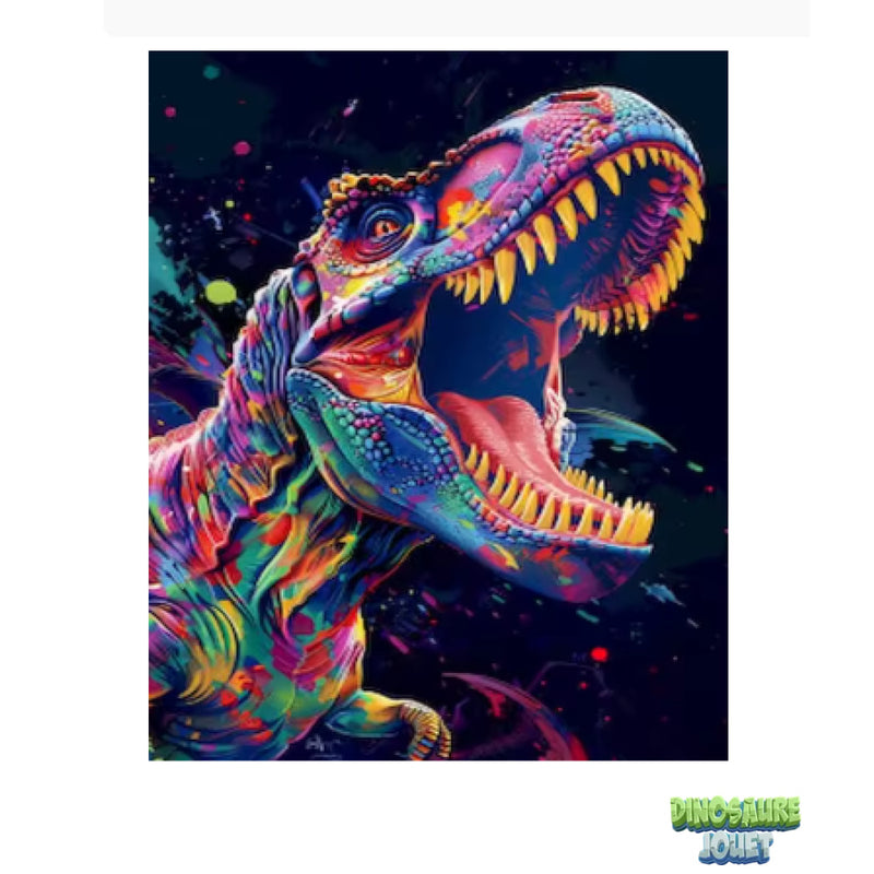 Peinture numéro d’art Dinosaure