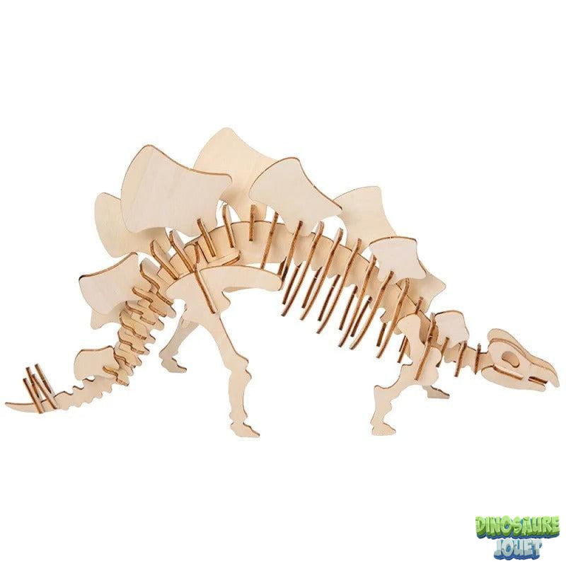 puzzle 3d en bois dinosaure