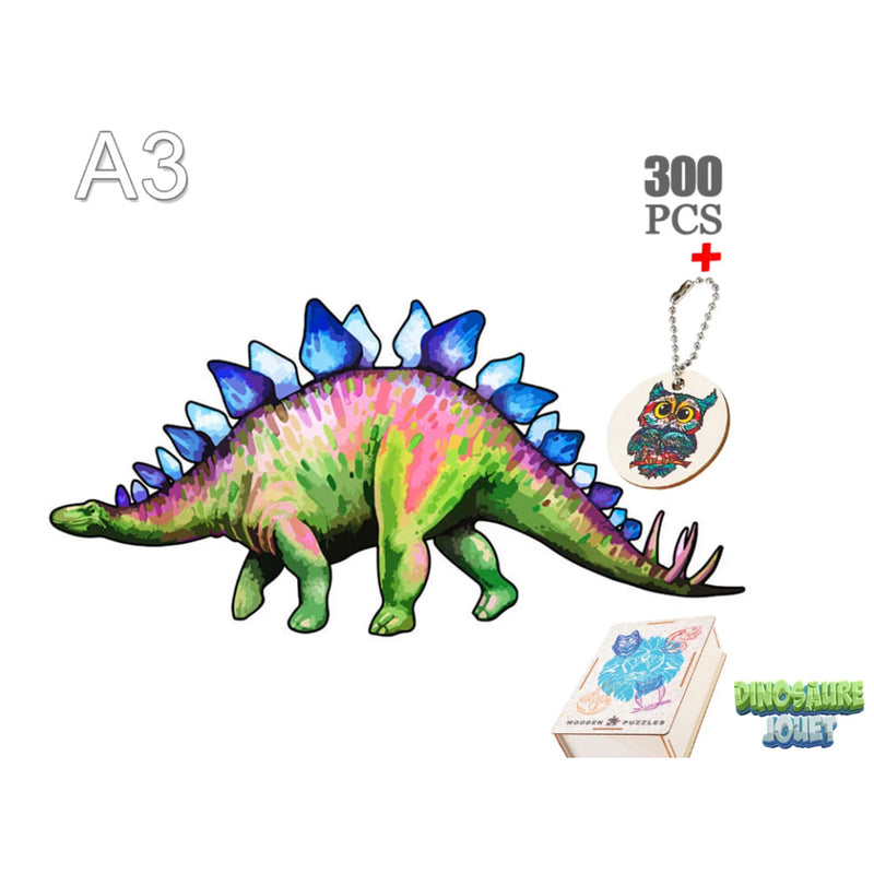 Puzzle en bois dinosaure 300 pieces