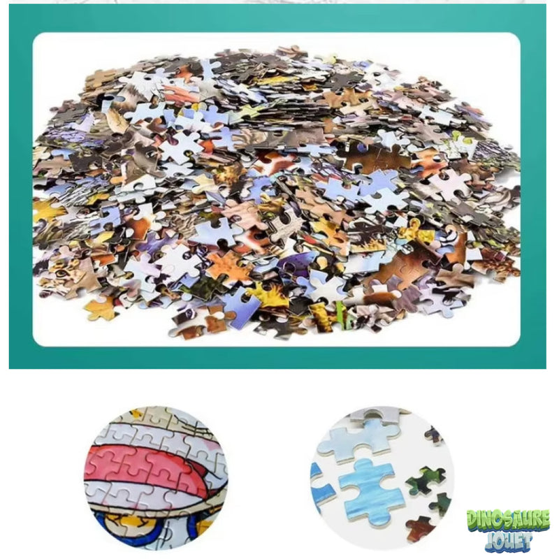 Puzzle jurassic world 1000