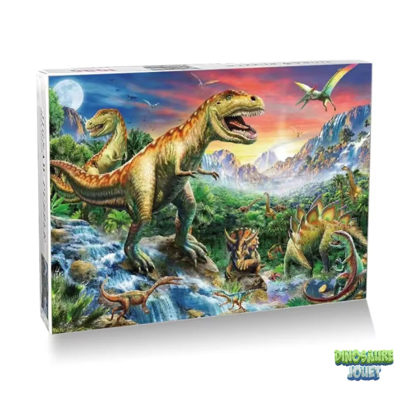 Puzzle jurassic world 1000