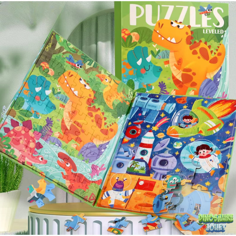 Puzzle magnétique Dinosaure