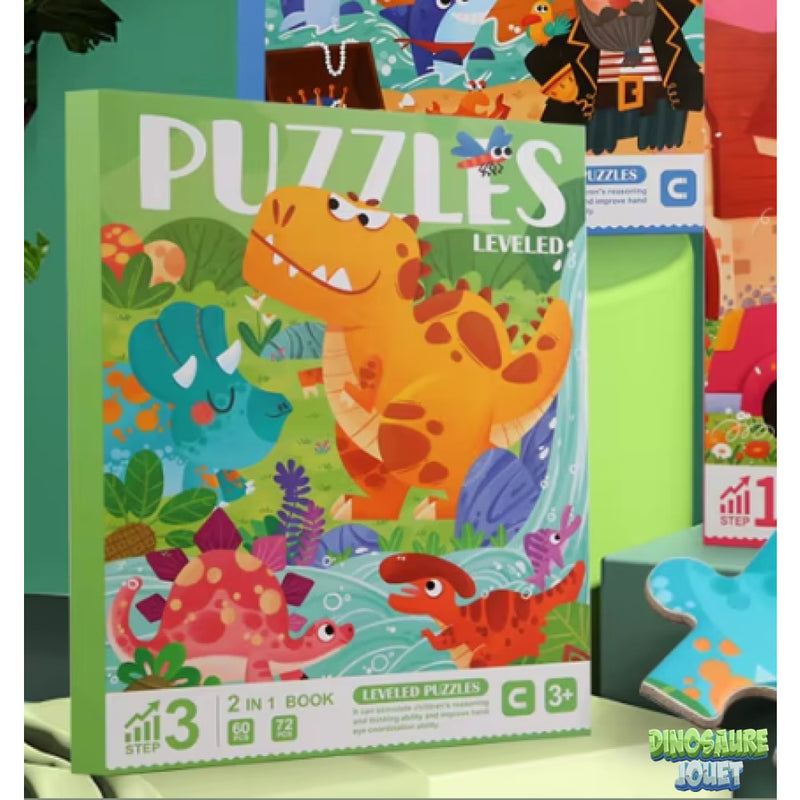 Puzzle magnétique Dinosaure