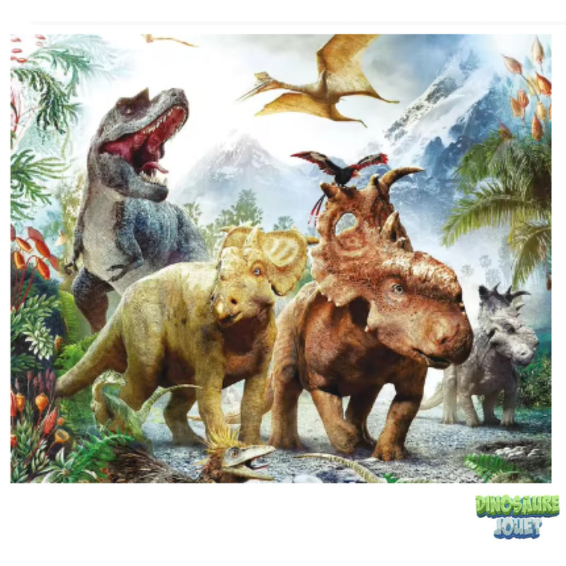 Puzzle triceratops