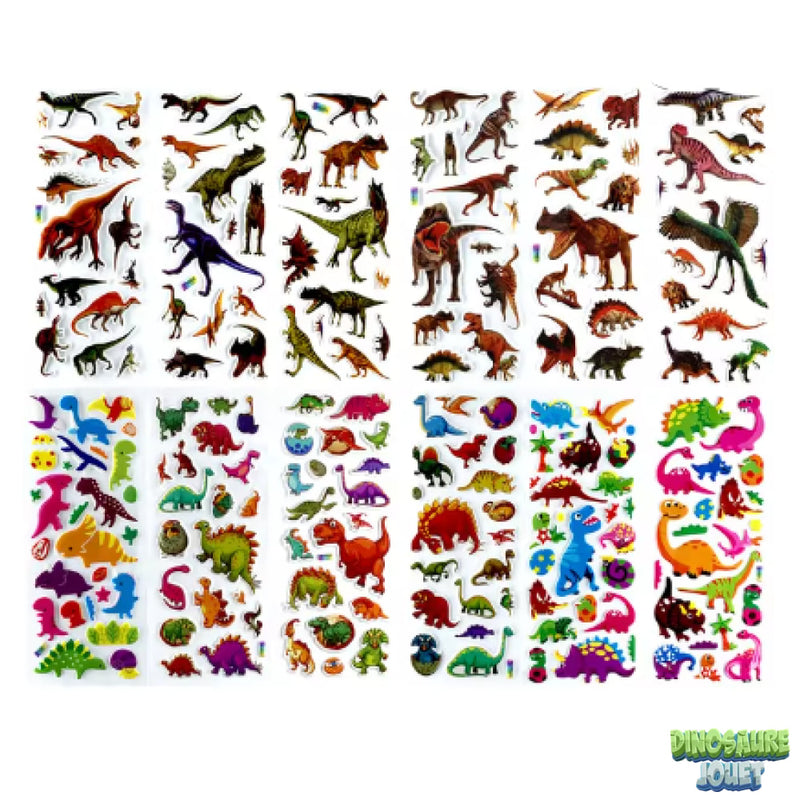 Stickers autocollant Dinosaure