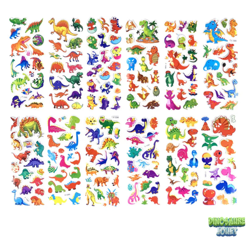 Stickers autocollant Dinosaure