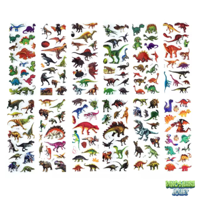 Stickers autocollant Dinosaure