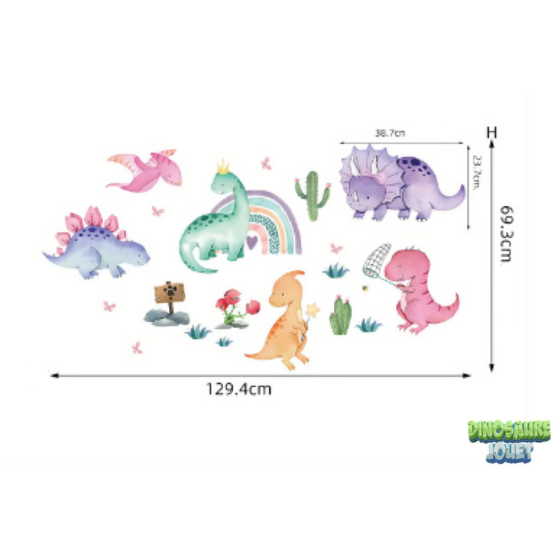 Stickers dinosaure bébé