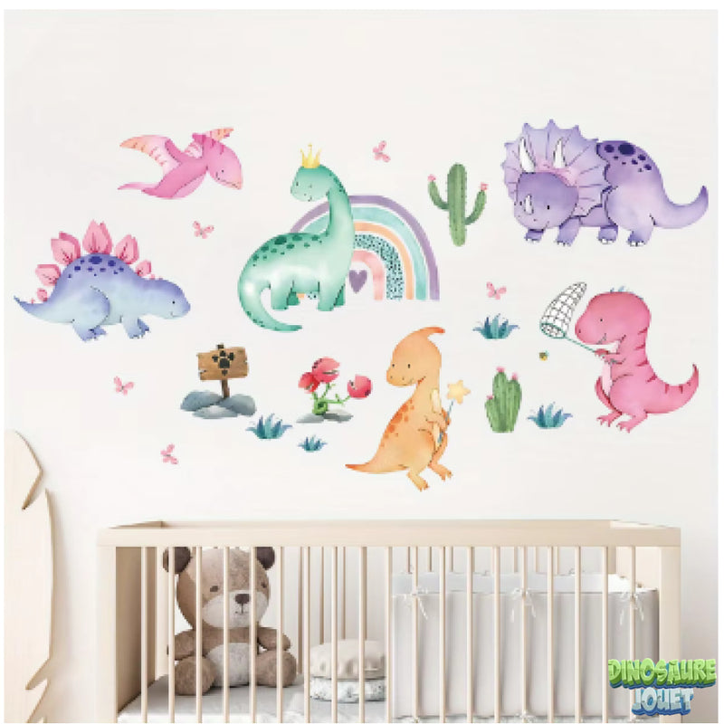 Stickers dinosaure bébé