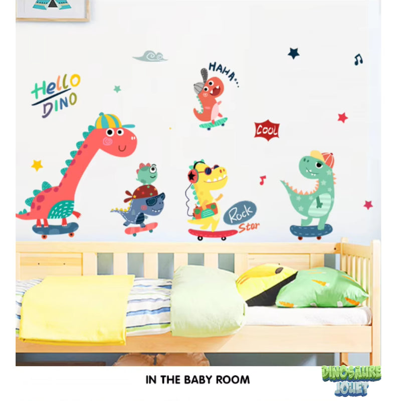 Stickers pour chambre Dinosaure