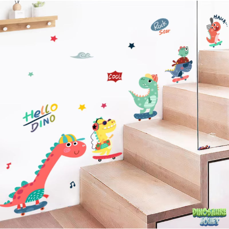 Stickers pour chambre Dinosaure