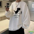 Sweat Dinosaure blanc