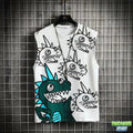 Sweat Dinosaure sans manches