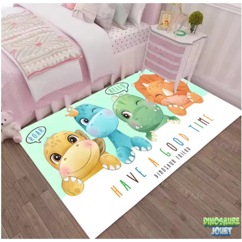 Tapis de chambre dinosaure