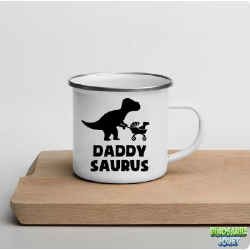 Tasse émaillée Dinosaure princesse