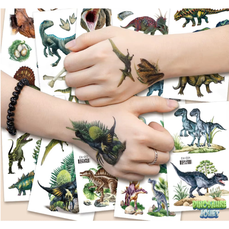 Tatouage ephemere pour enfant Dinosaure