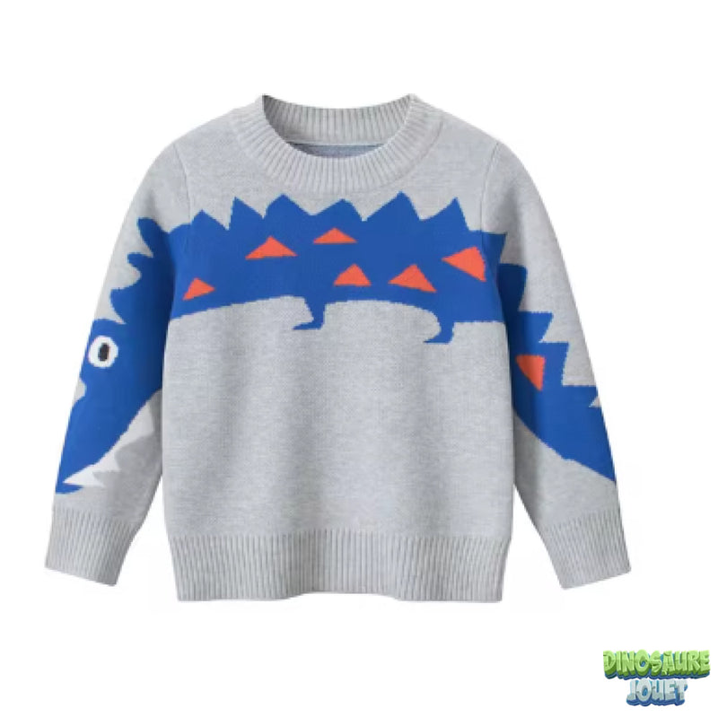 Tricot enfant pull dinosaure