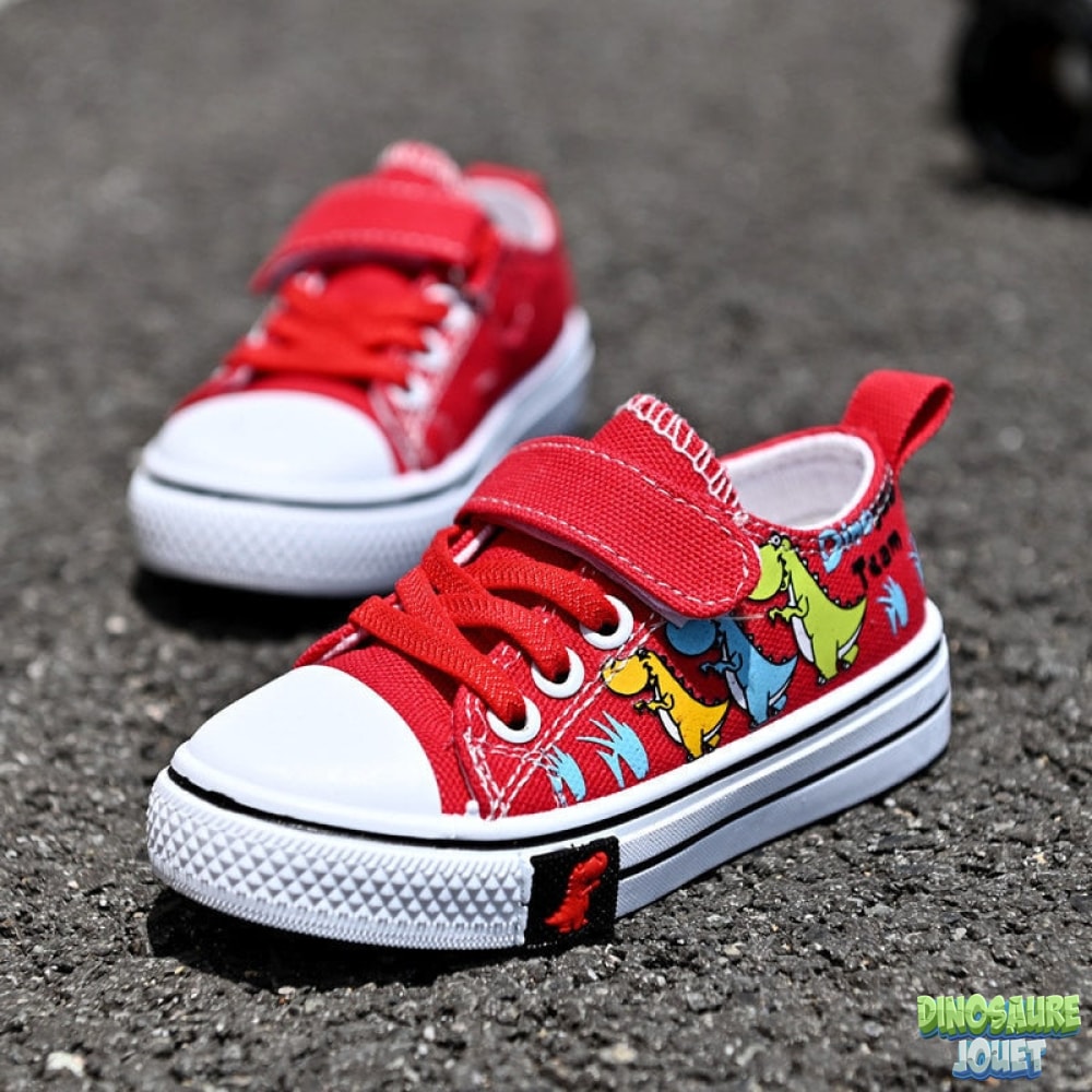 Converse Dinosaure scratch