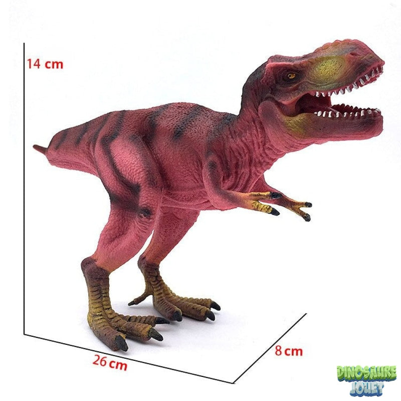 Figurine Dinosaure T-rex rouge