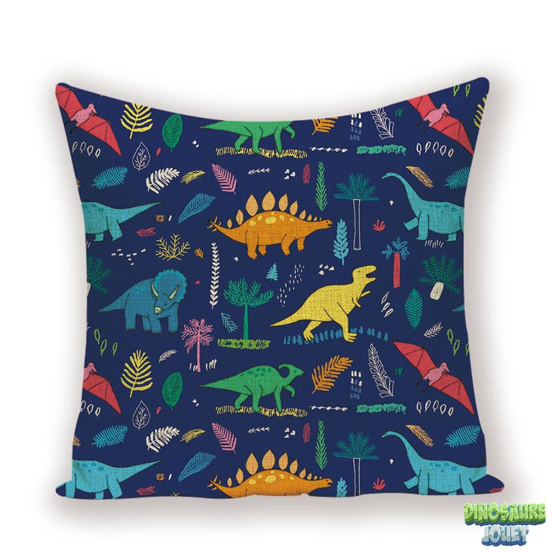 Housse de coussin avec des Dinosaures