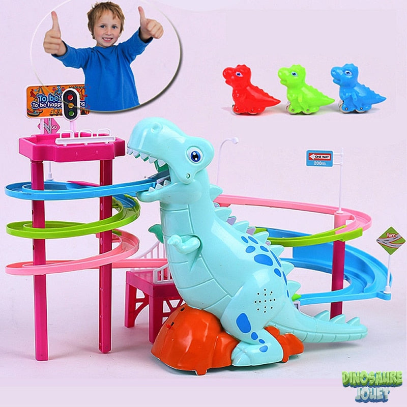 Jouet circuit Dinosaure musical