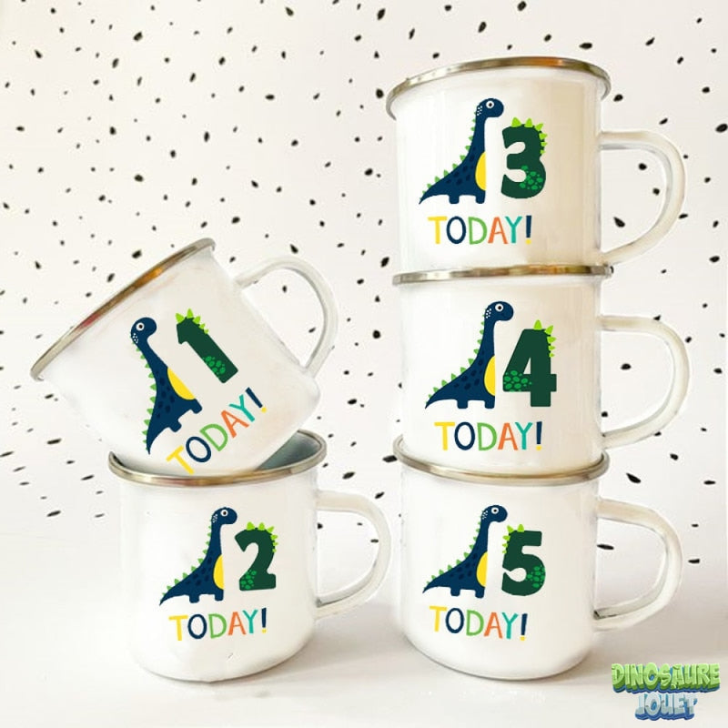 Mug anniversaire Dinosaure