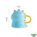 Mug Dinosaure 3D avec couvercle