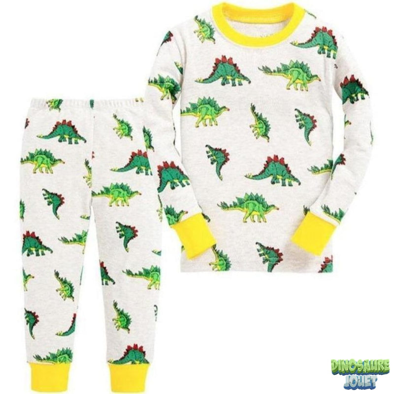 Pyjama Dinosaure Jaune