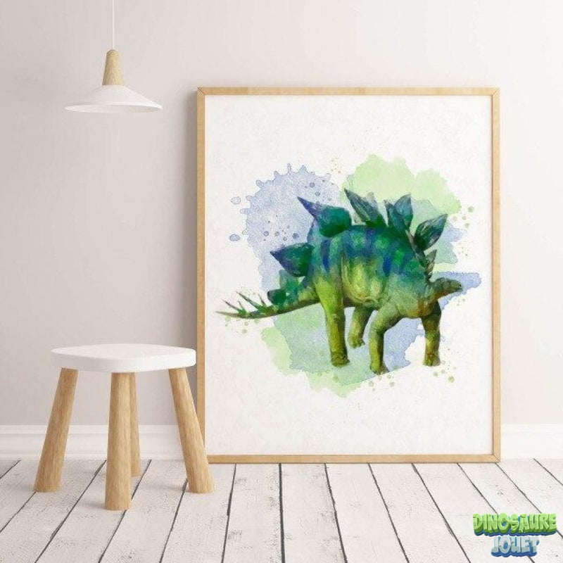 Stegosaurus poster