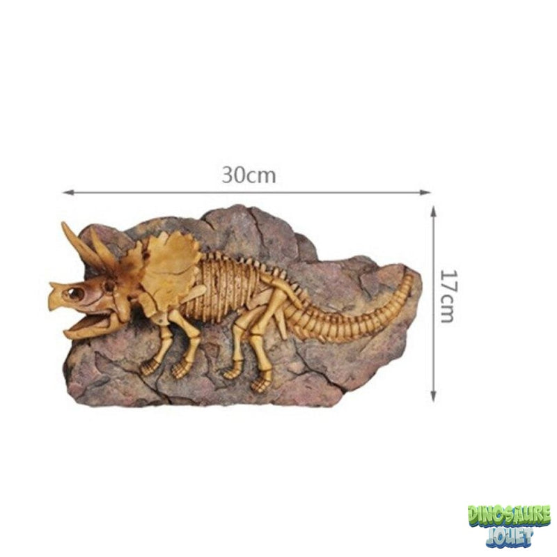 Tricératops statue murale