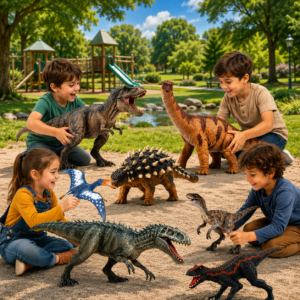 Figurines dinosaures XXL, jouets dinosaures, Tyrannosaure Rex, PVC, collection et enfants.