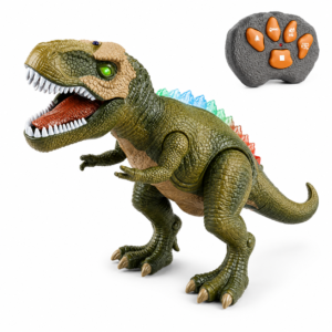 Dinosaure jouet lumineux et télécommande