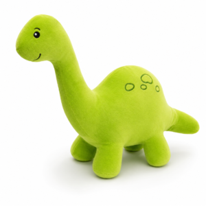 Peluche Brachiosaure couleur vert clair