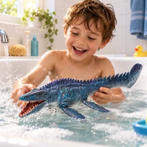 figurine dinosaure mosasaure jouet educatif pour enfant passionne d animaux sauvages