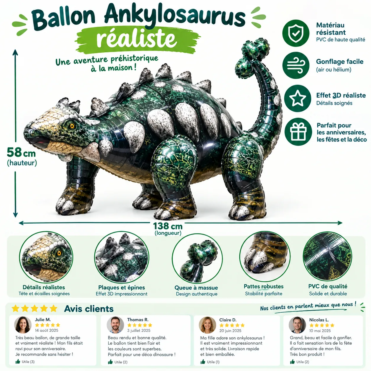 ballon_ankylosaurus_realiste_details