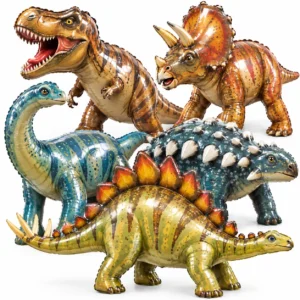 lot de ballons dinosaures gonflables realistes geants pour fete d enfant