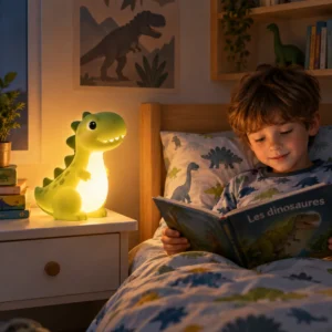lampes dinosaure veilleuse commander
