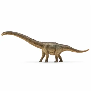 Figurine dinosaure Mamenchisaurus vue de profil montrant son très long cou anatomique