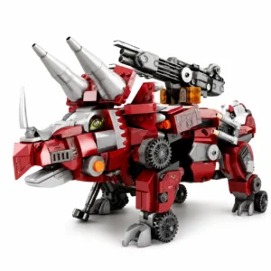 Robot triceratops telecommande 930 pieces vue d ensemble du coffret